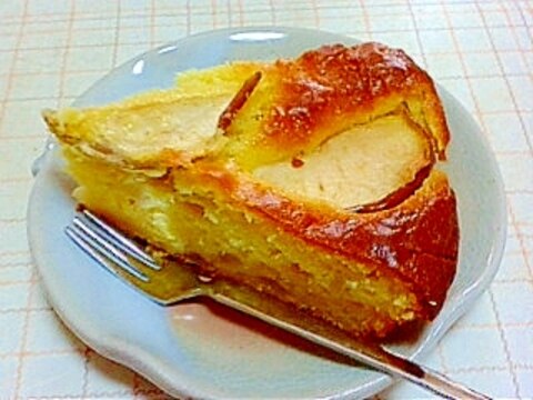 HMで超簡単♪りんごのタルトケーキ